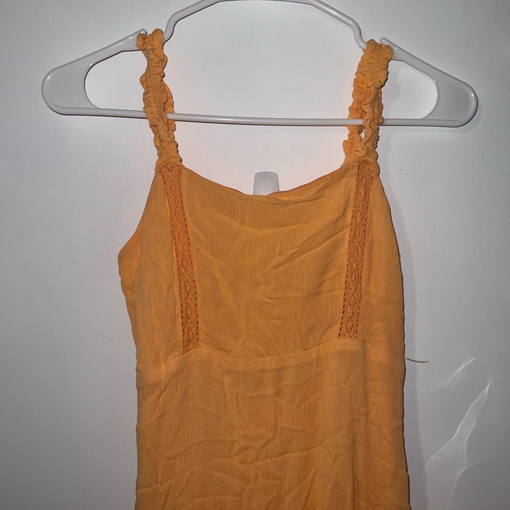lovefire peach/orange dress